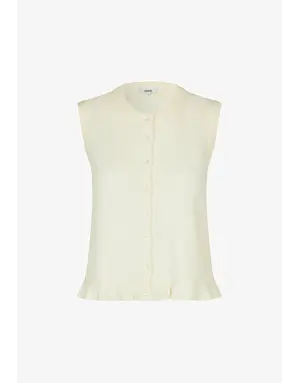 MBYM MBYM Frilana-M Cream Knit Top