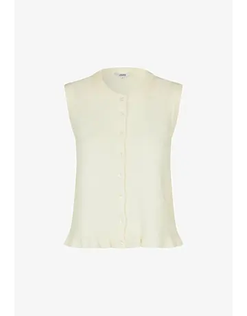 MBYM MBYM Frilana-M Cream Knit Top
