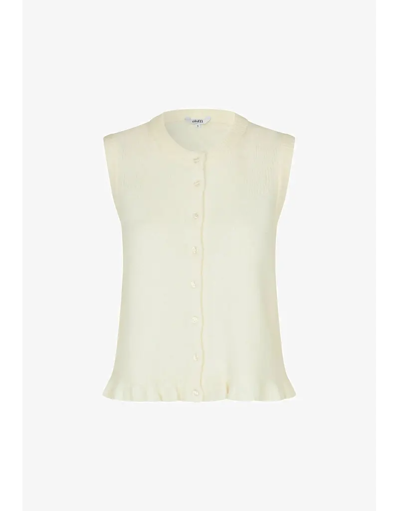 MBYM MBYM Frilana-M Cream Knit Top