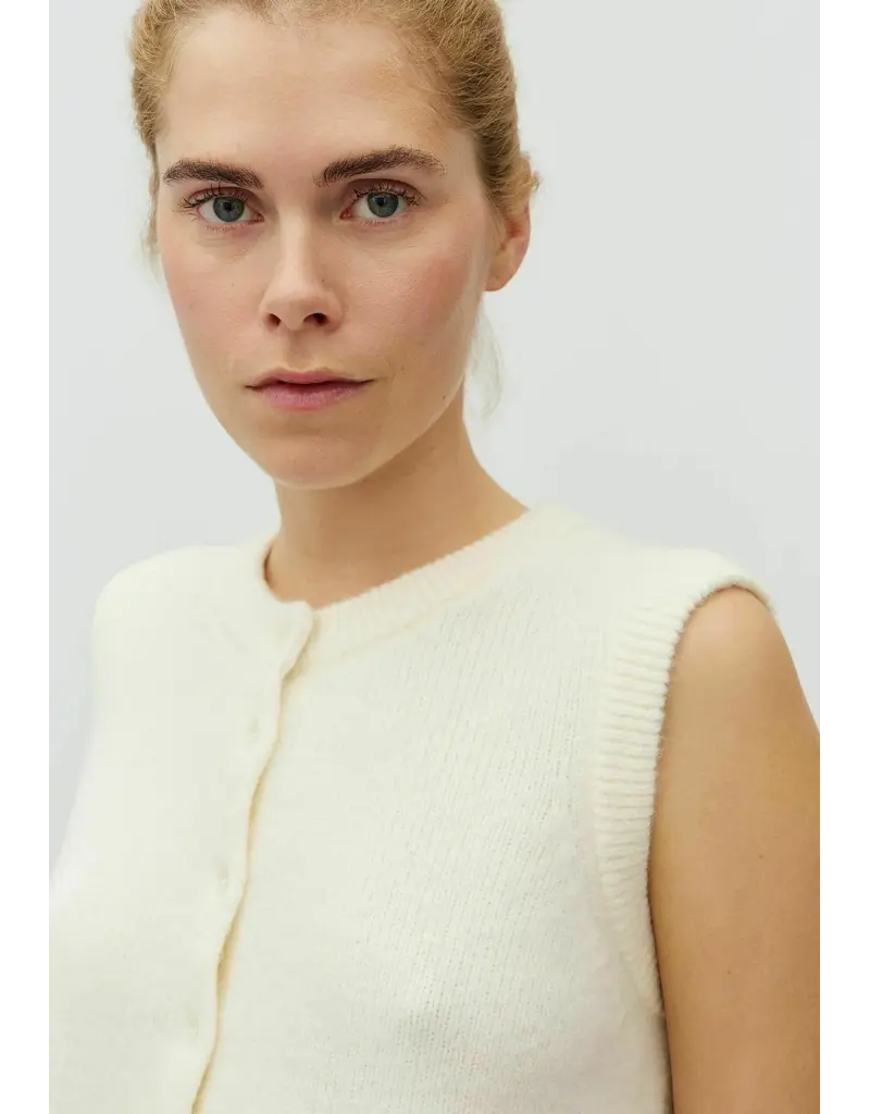 MBYM MBYM Frilana-M Cream Knit Top