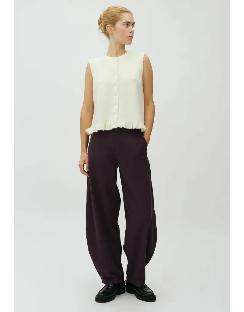 MBYM MBYM Frilana-M Cream Knit Top
