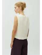 MBYM MBYM Frilana-M Cream Knit Top