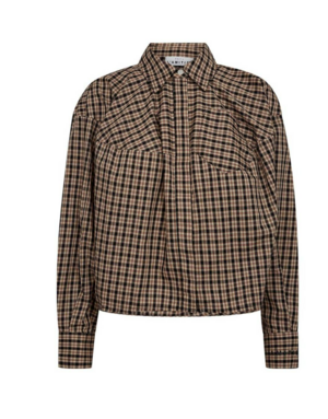 Haute L' Amitié HL Sophie Dessert Check Blouse
