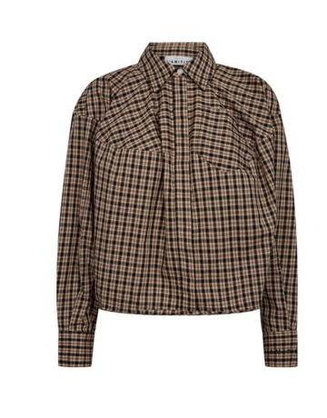 Haute L' Amitié HL Sophie Dessert Check Blouse