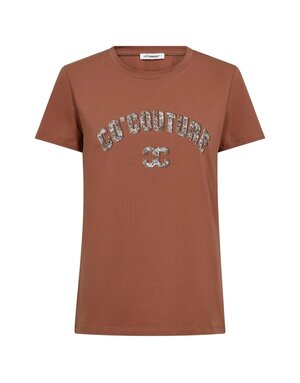 Co' Couture Co'Couture Logo Tee Chocolate