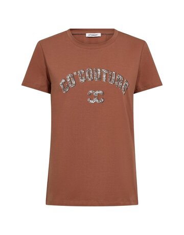 Co' Couture Co'Couture Logo Tee Chocolate