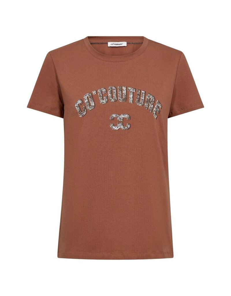 Co' Couture Co'Couture Logo Tee Chocolate