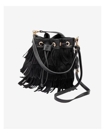 Feel Fashion BOW19 Jade Bucket Bag Black