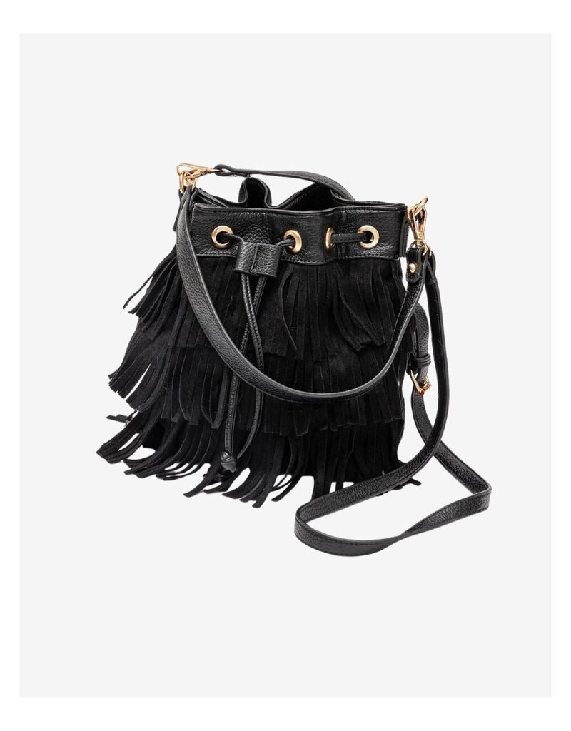 Feel Fashion BOW19 Jade Bucket Bag Black