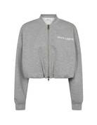 Haute L' Amitié HL Maxi Crop Zip Sweat Grey Mel.