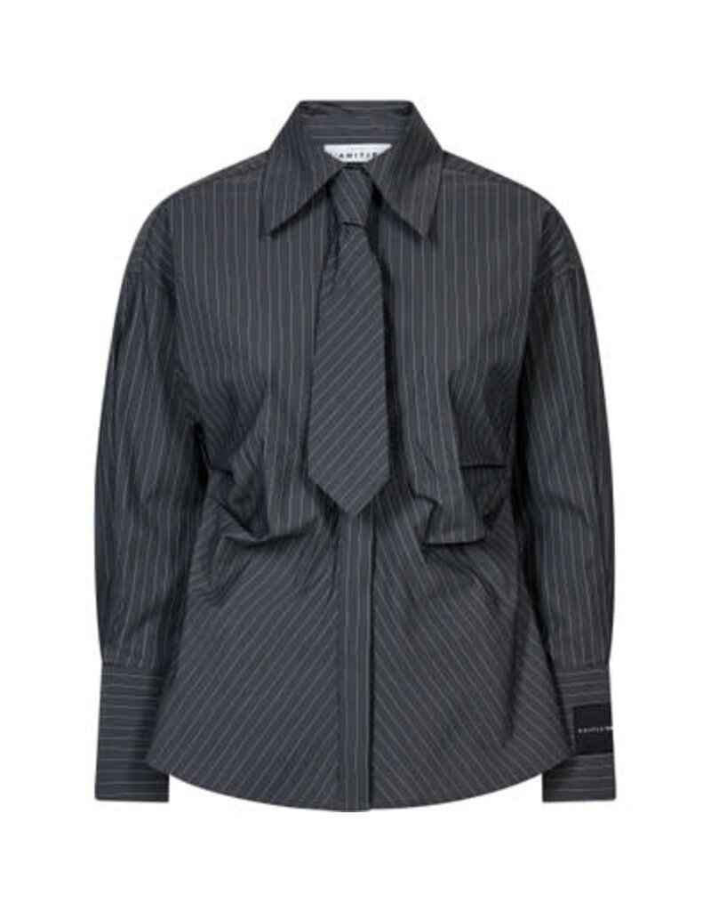 Haute L' Amitié HL  Antracit Pin Tie Shirt Antra
