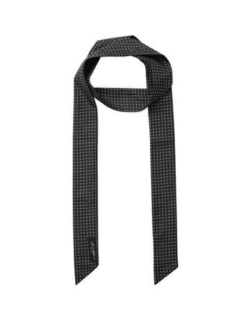 Haute L' Amitié HL Rhomb Tie Scarf Black