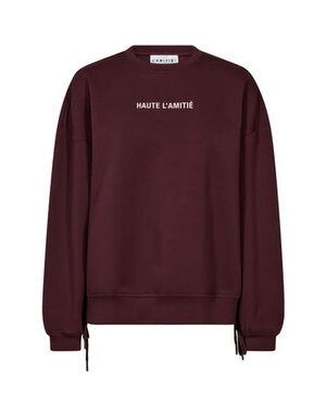 Haute L' Amitié HL New Studio Tie Sweat Wine