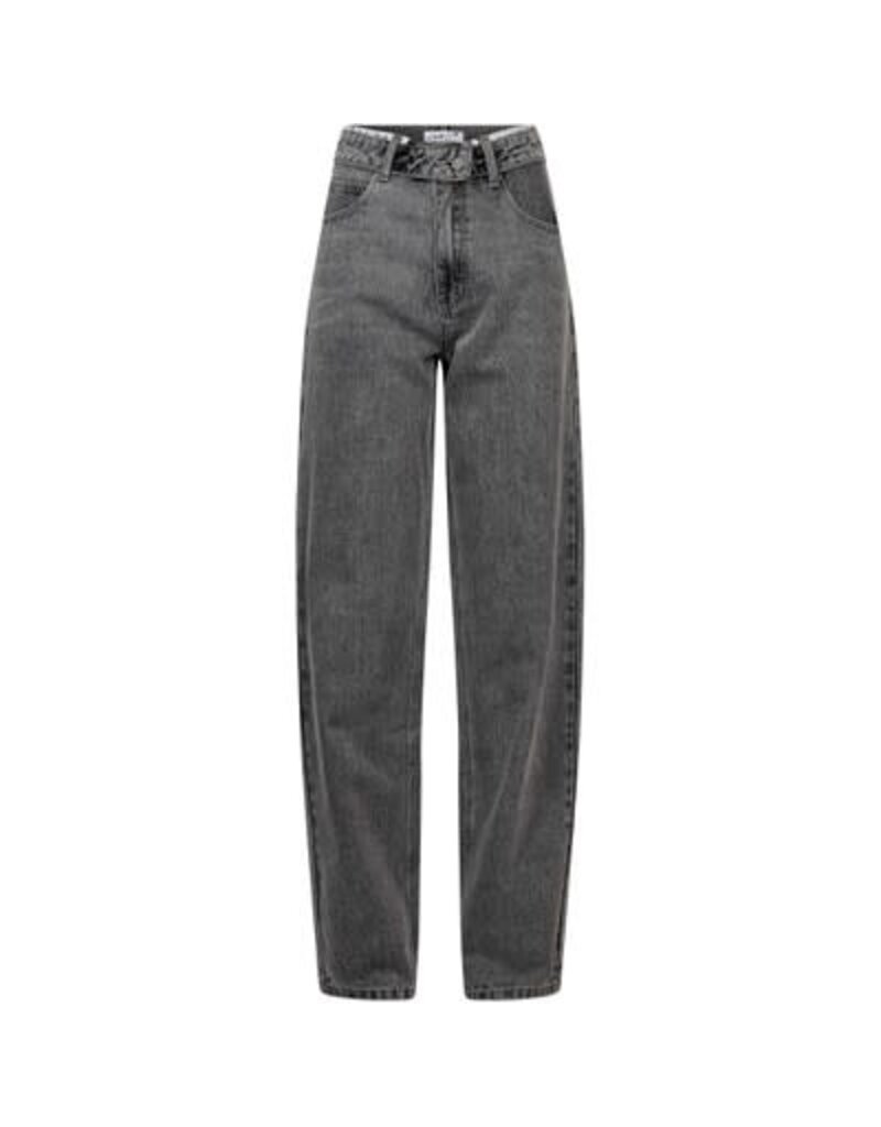 Haute L' Amitié HL Flip Barrel Grey Tall Jeans