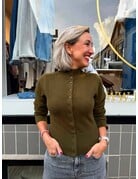 MBYM MBYM Zelie Knit Argyle Olive