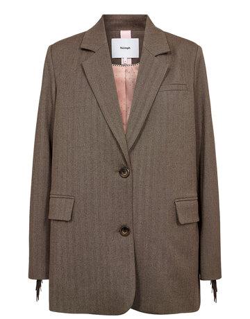 Nümph Nümph Nulippa Blazer Chocolate Plum