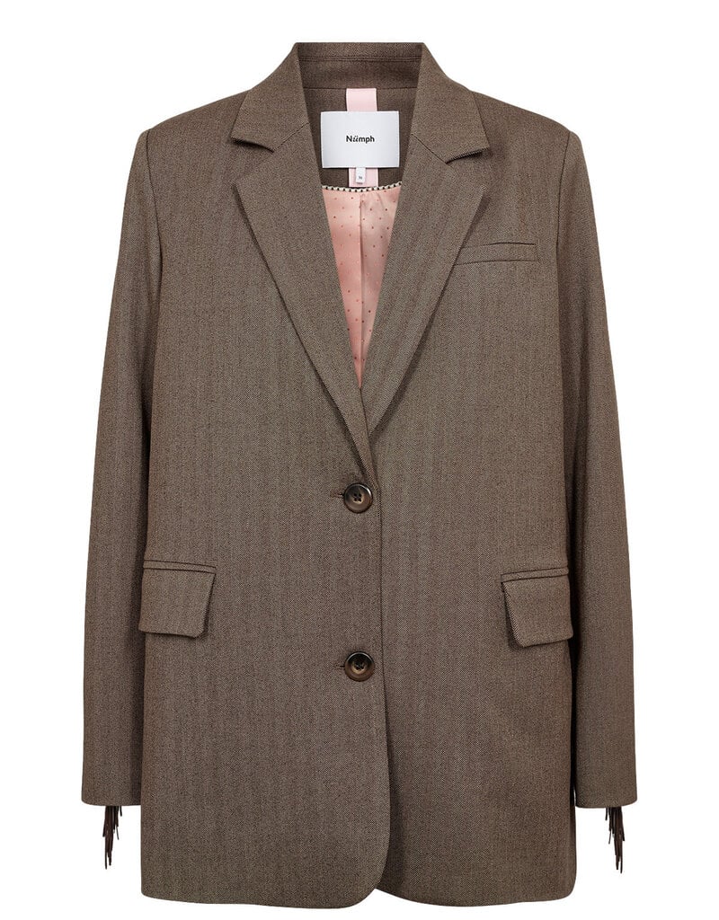 Nümph Nümph Nulippa Blazer Chocolate Plum