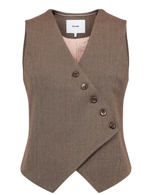 Nümph Nümph Nulippa Waistcoat Chocolate