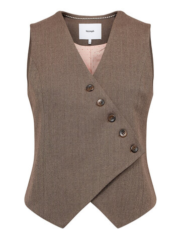 Nümph Nümph Nulippa Waistcoat Chocolate