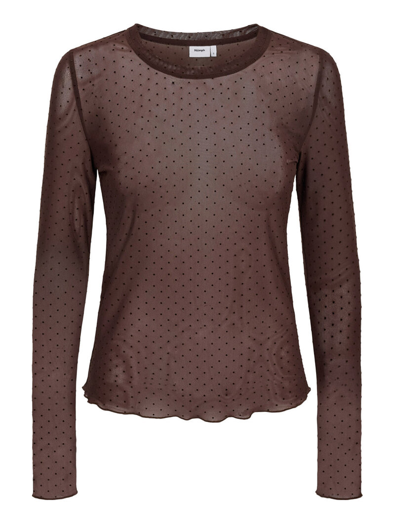 Nümph Nümph Nujinnie blouse Chocolate