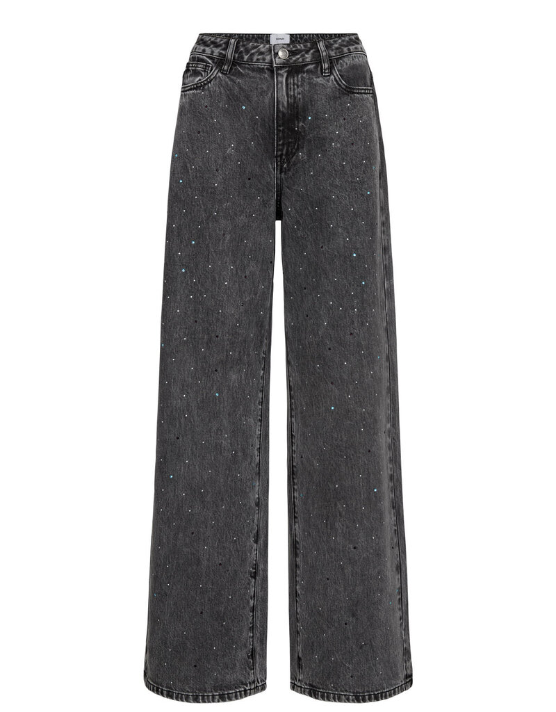 Nümph Nümph Nubrooklyn HR Wide Stone Jeans Grey
