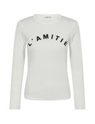 Haute L' Amitié HL Clean LS Logo Tee OW
