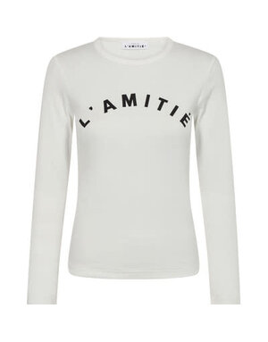 Haute L' Amitié HL Clean LS Logo Tee OW