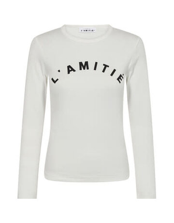 Haute L' Amitié HL Clean LS Logo Tee OW