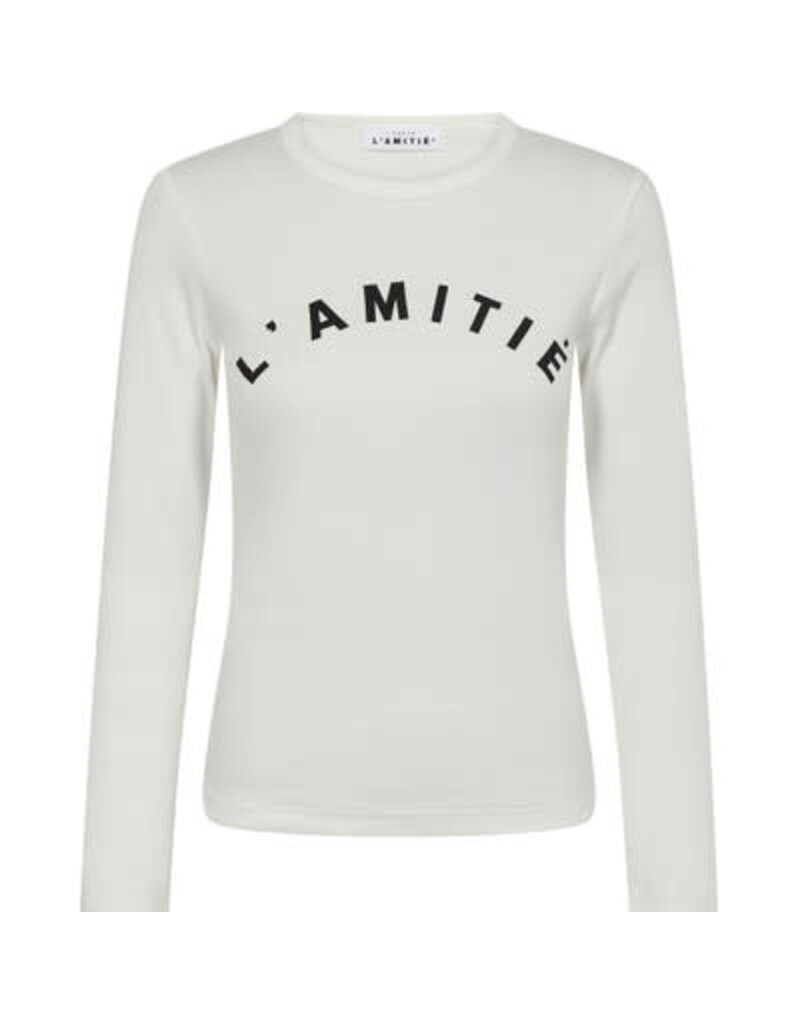 Haute L' Amitié HL Clean LS Logo Tee OW