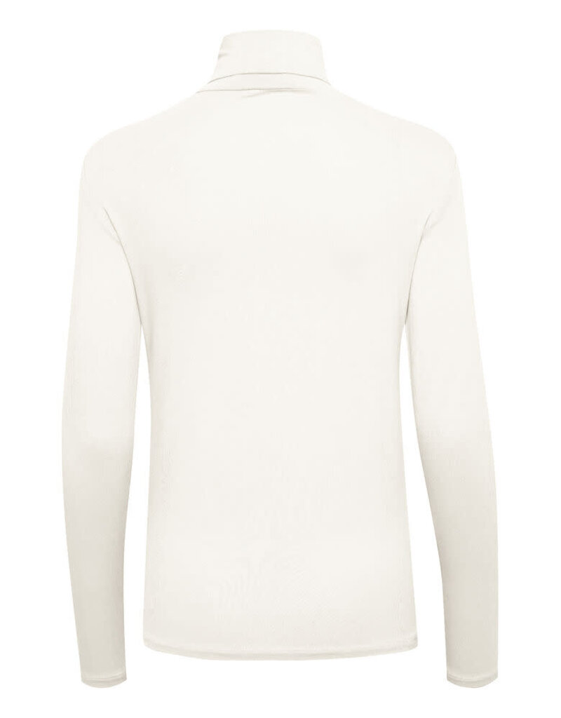 Soaked Soaked SLHanadi Rollneck LS Wisp. White