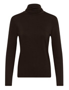 Soaked Soaked SLHanadi Rollneck LS Mole Brown