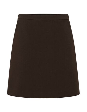 Soaked Soaked SLCorinne Aline skirt Mole Brown