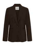 Soaked Soaked SLCorinne Short Blazer Mole Brown