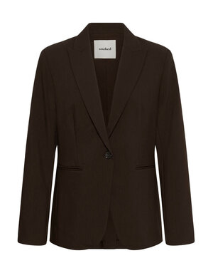 Soaked Soaked SLCorinne Short Blazer Mole Brown