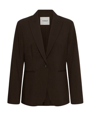 Soaked Soaked SLCorinne Short Blazer Mole Brown