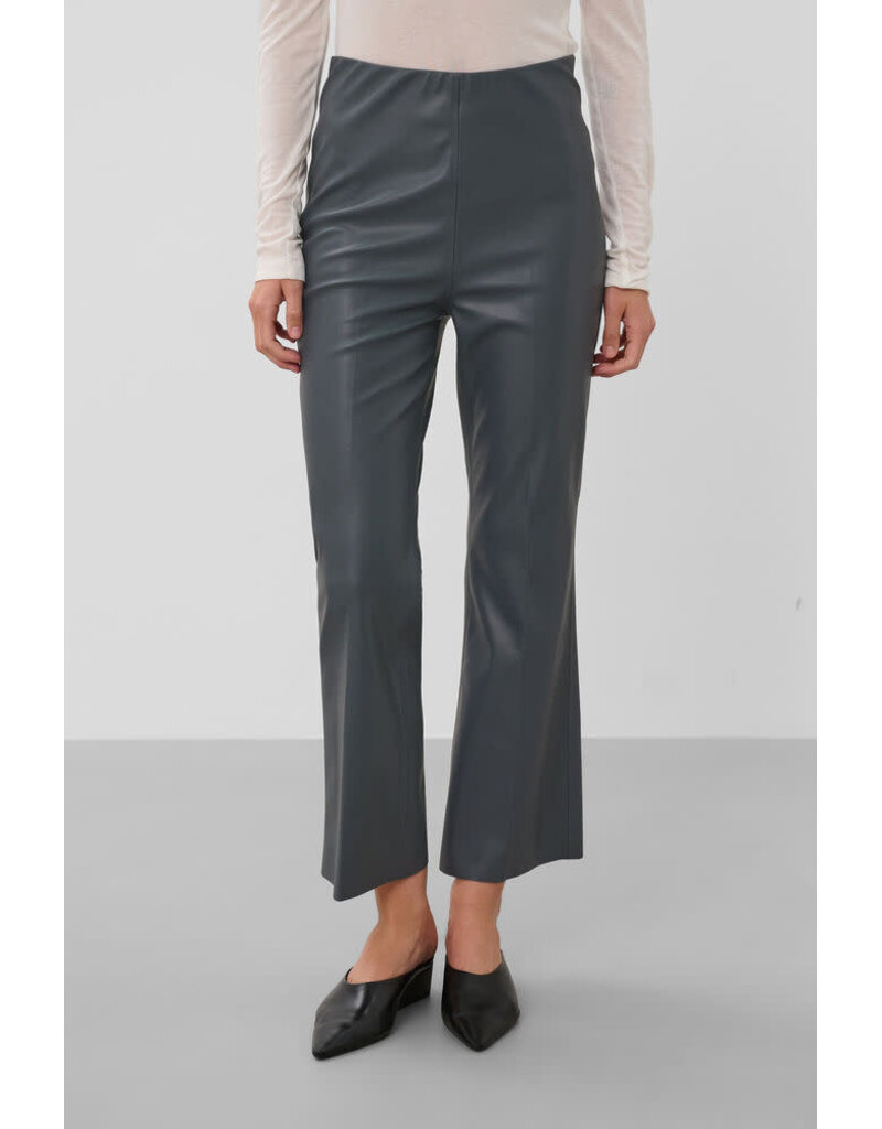 Soaked Soaked SLKaylee PU Kickflare Pants Turbulence