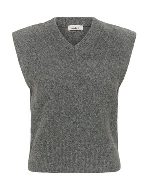 Soaked Soaked SLAcorn Vest Dark grey Mel