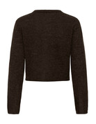 Soaked Soaked SLTuesday Ruffle Cardigan Mole Brown