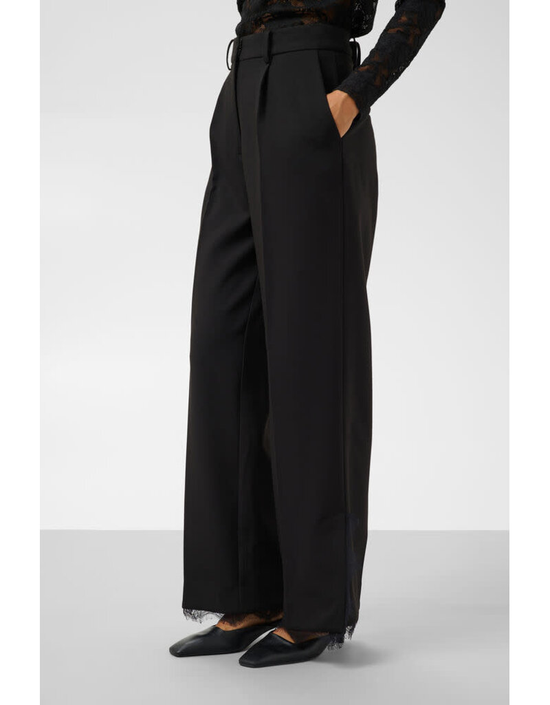 Soaked Soaked SLCorinne Suiting Pants Lace Black