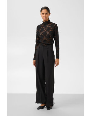 Soaked Soaked SLCorinne Suiting Pants Lace Black