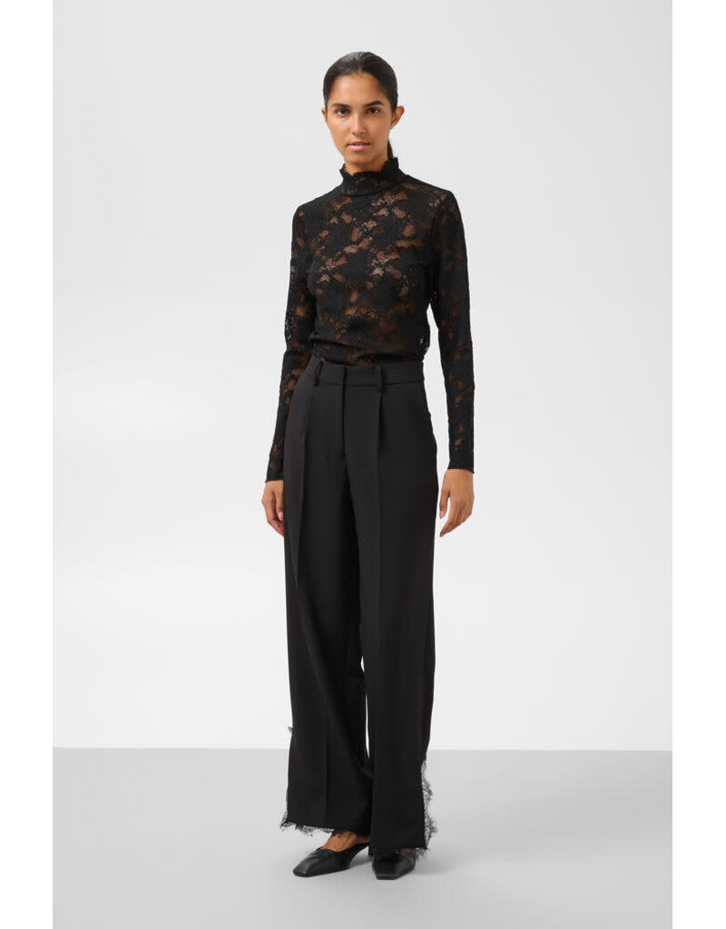Soaked Soaked SLCorinne Suiting Pants Lace Black