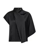 Co' Couture Co'Couture IdunCC Cape SS Blouse Black