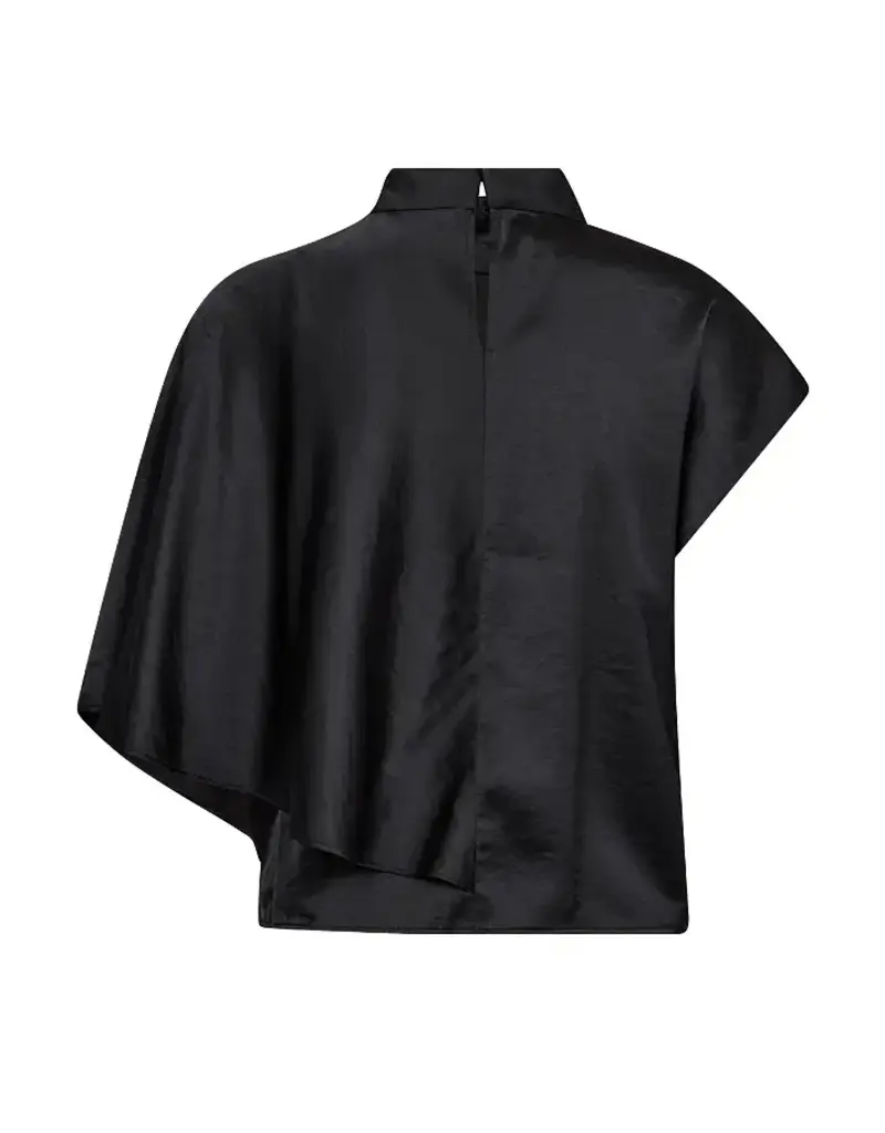Co' Couture Co'Couture IdunCC Cape SS Blouse Black