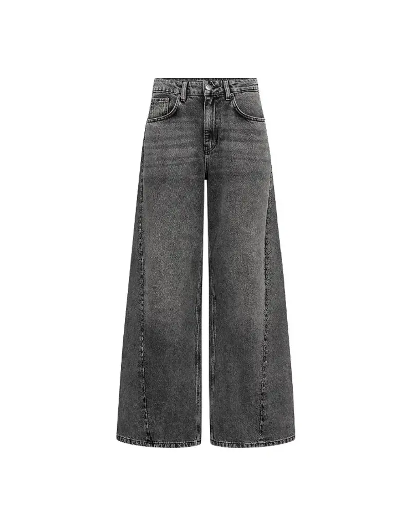 Co' Couture Co'Couture VickyCC Stone Wide Jeans Black