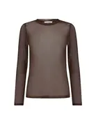 Co' Couture Co'Couture MeshCC O-neck Blouse brown