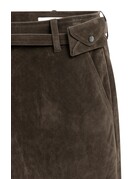 Yaya Yaya Suède minirok met riem Del.Brown