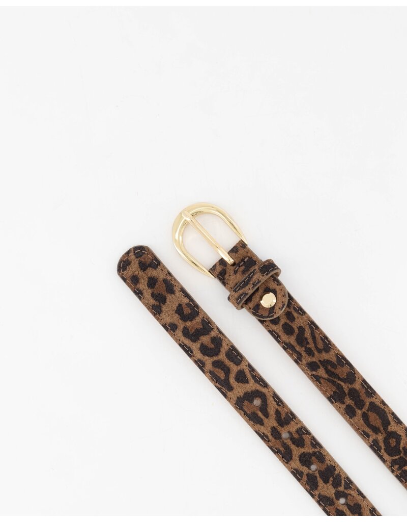 Feel Fashion Feel Riem Natalia Suede Leopard