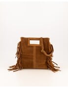Feel Fashion Feel Tas Sylvie Large Suede Cognac