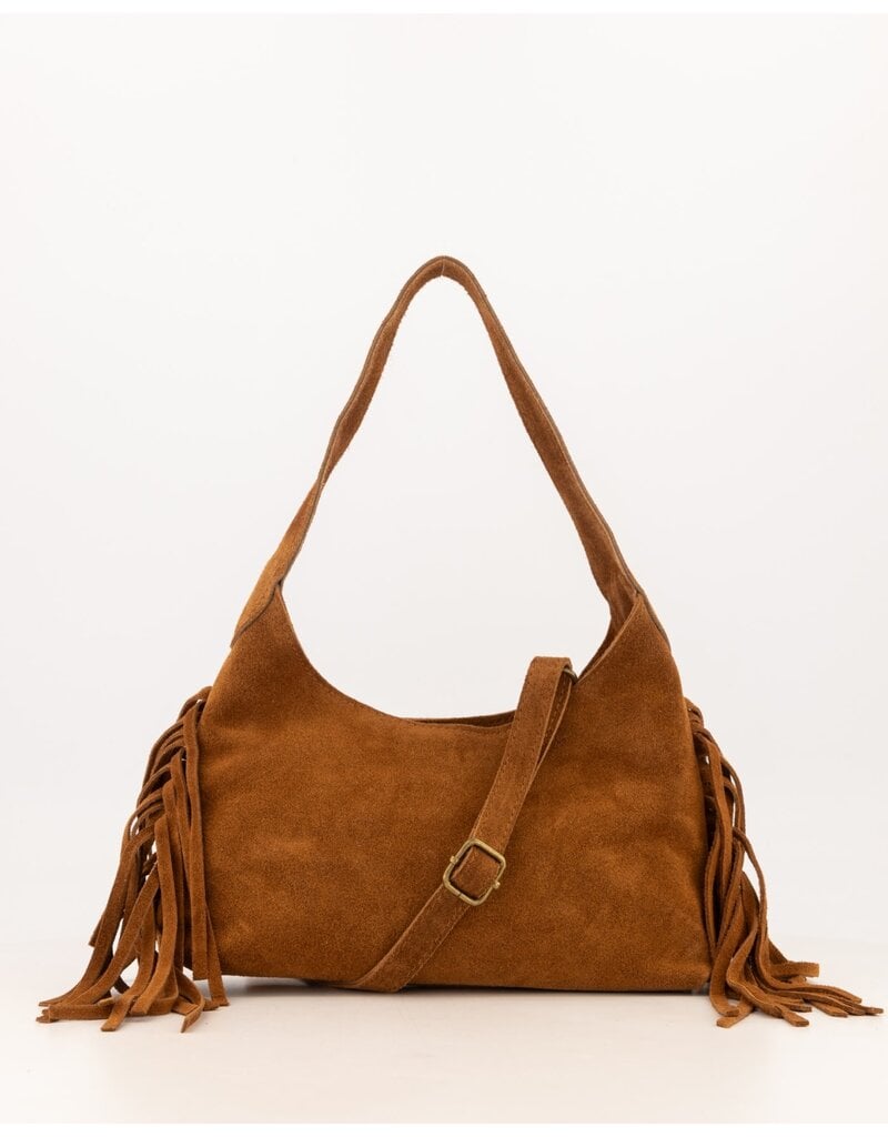 Feel Fashion Feel tas Siena Suede Cognac