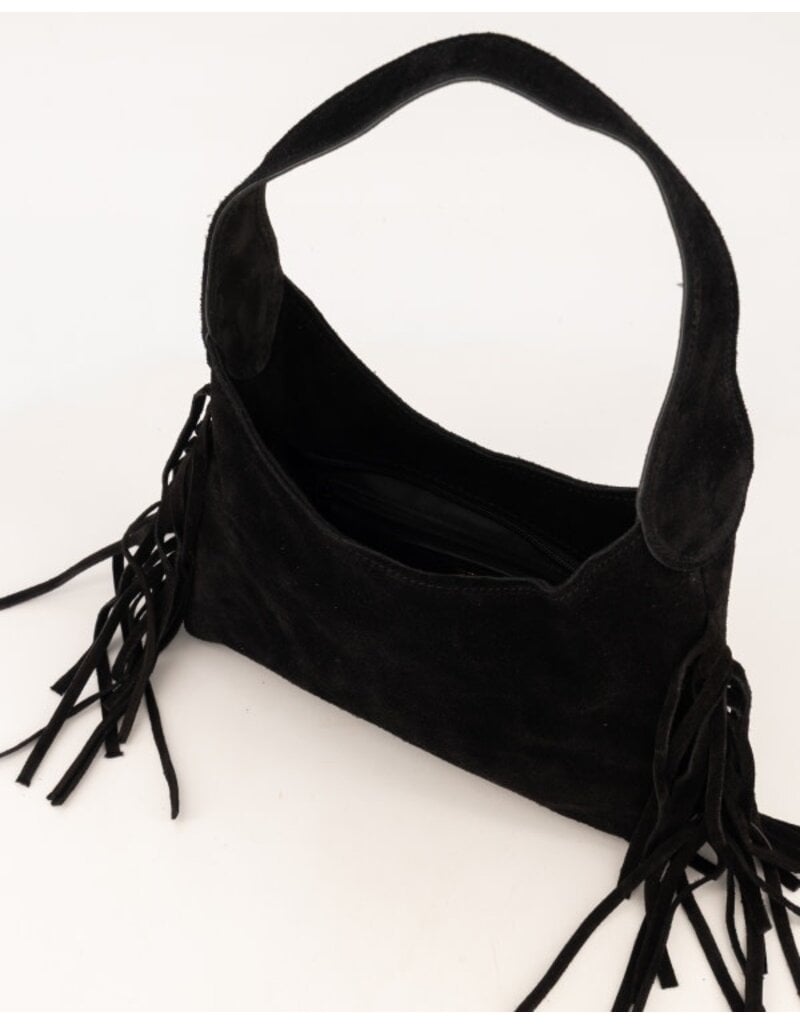Feel Fashion Feel tas Siena Suede Black